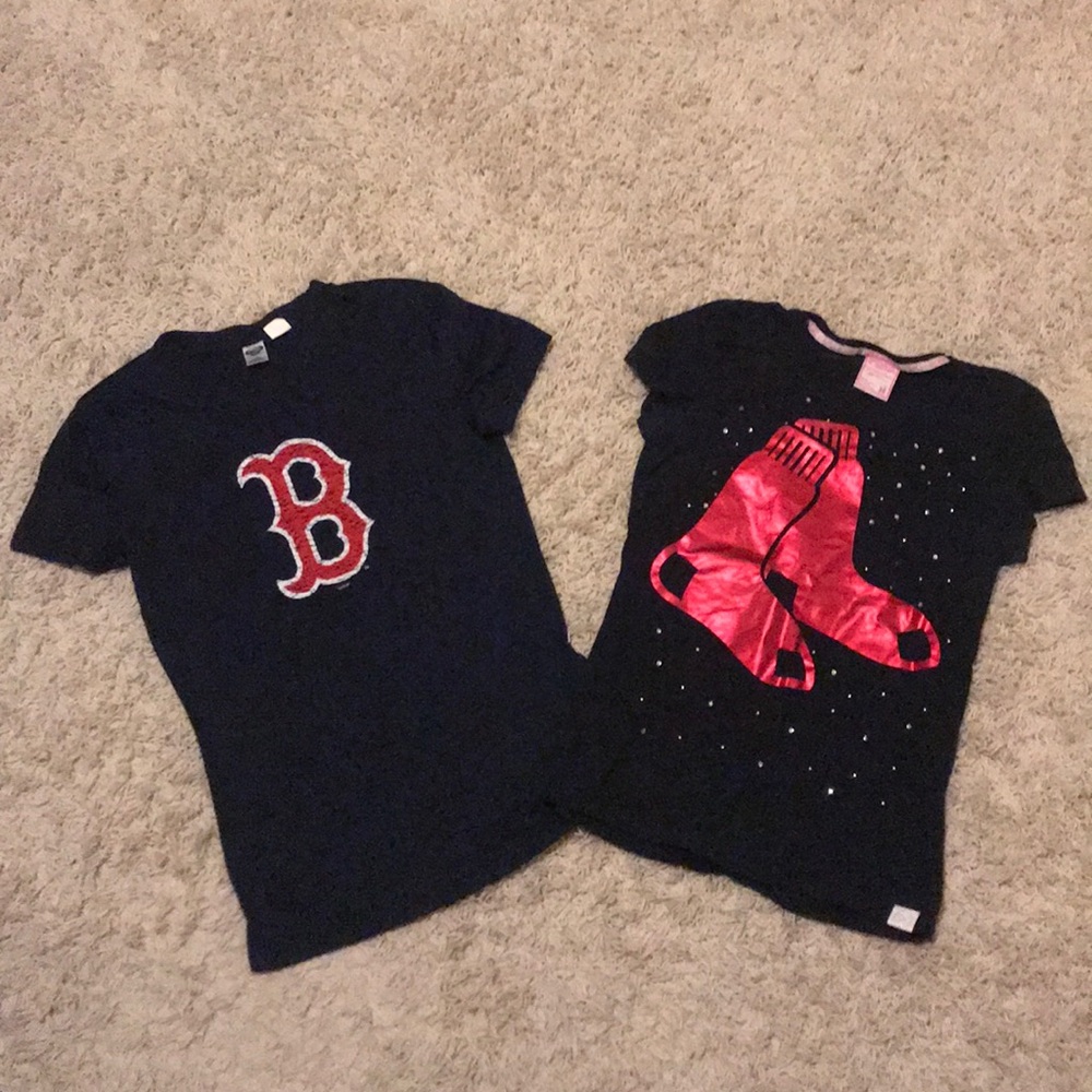 ATTN BOSTON RED SOX FANS!! 2 Red Sox Tees!
